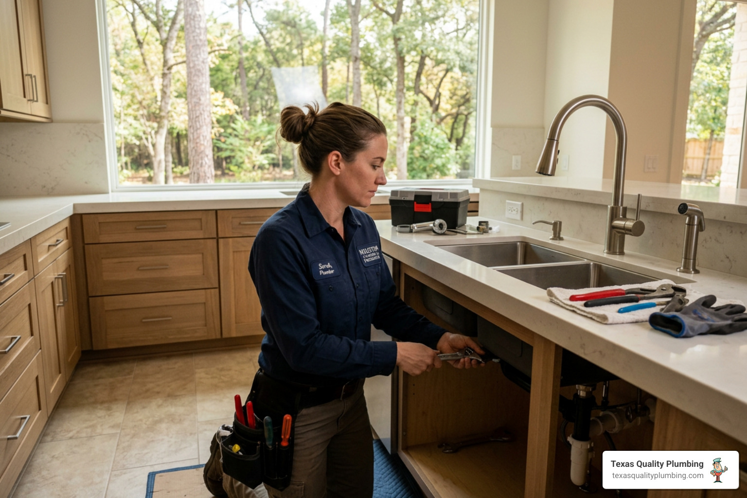 Re-Piping Services 10 sink installation in champion forest tx