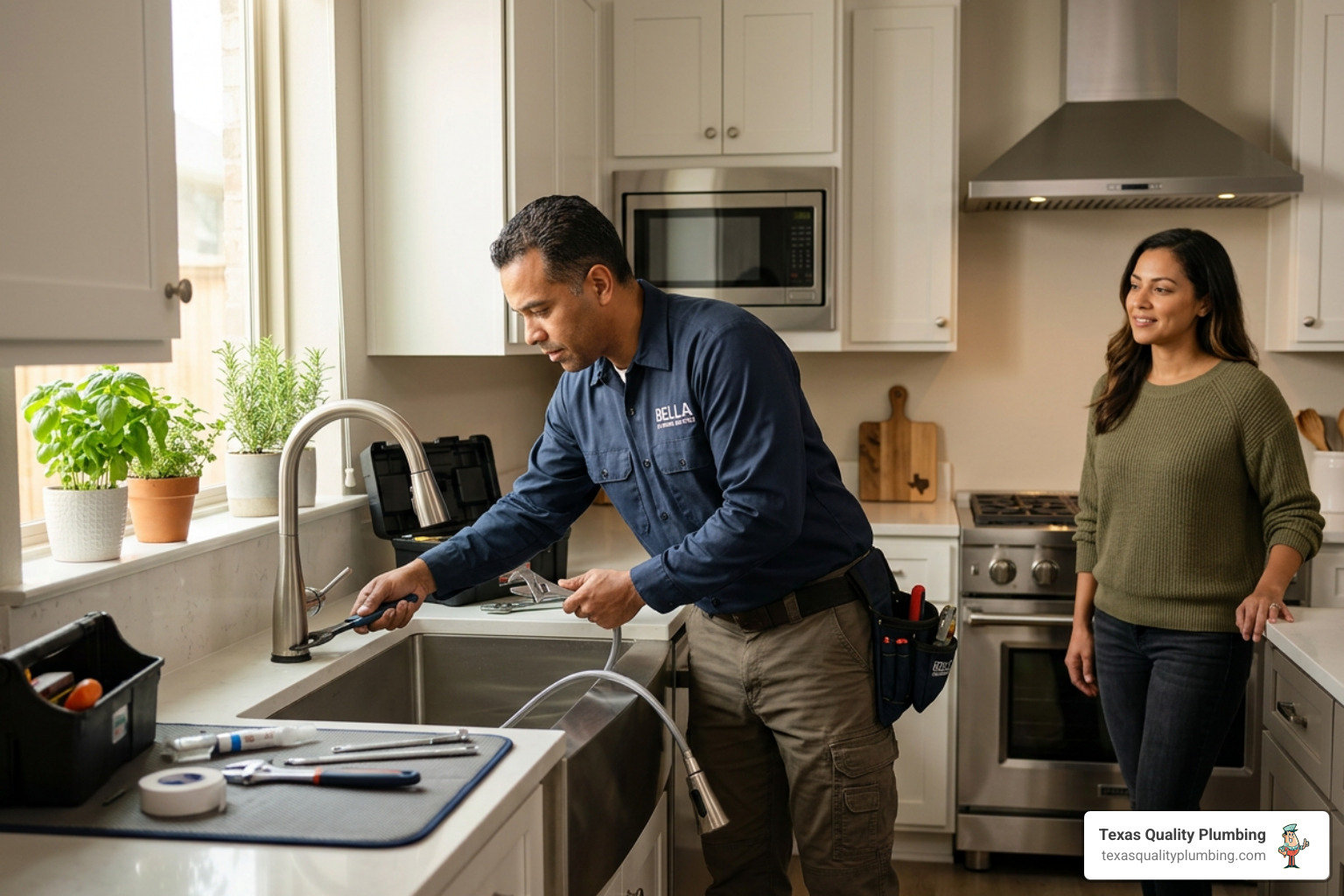 Gas Line Repair & Installation 13 kitchen faucet installation in bellaire, tx