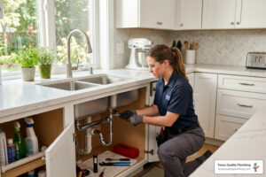 kitchen sink installation in baytown, tx