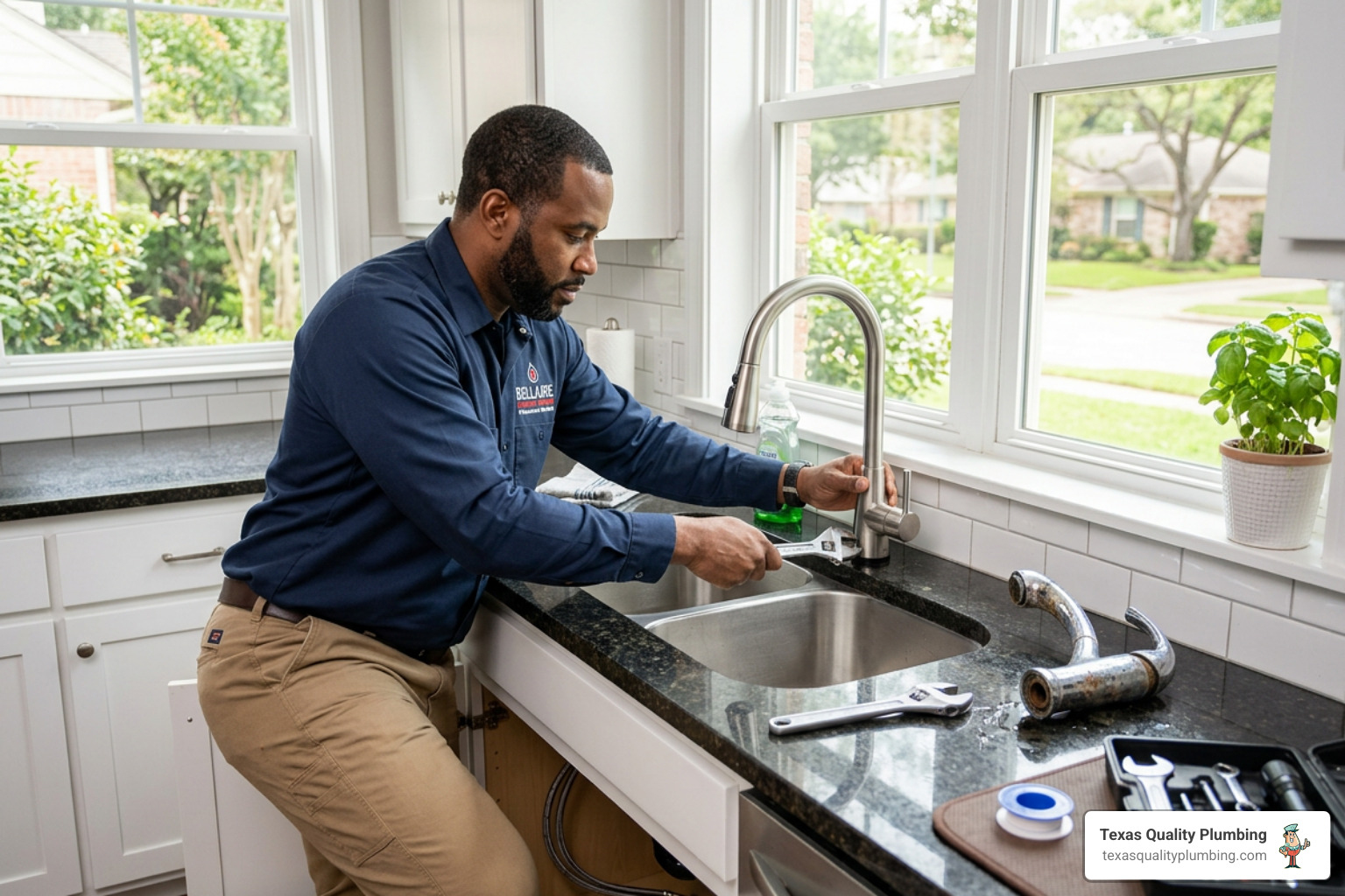 Garbage Disposal Repair & Installation 7 faucet replacement in bellaire, tx