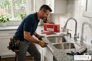 kitchen sink installation in atascocita, tx