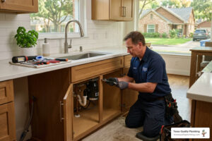 leaky faucet repair in bellaire, tx