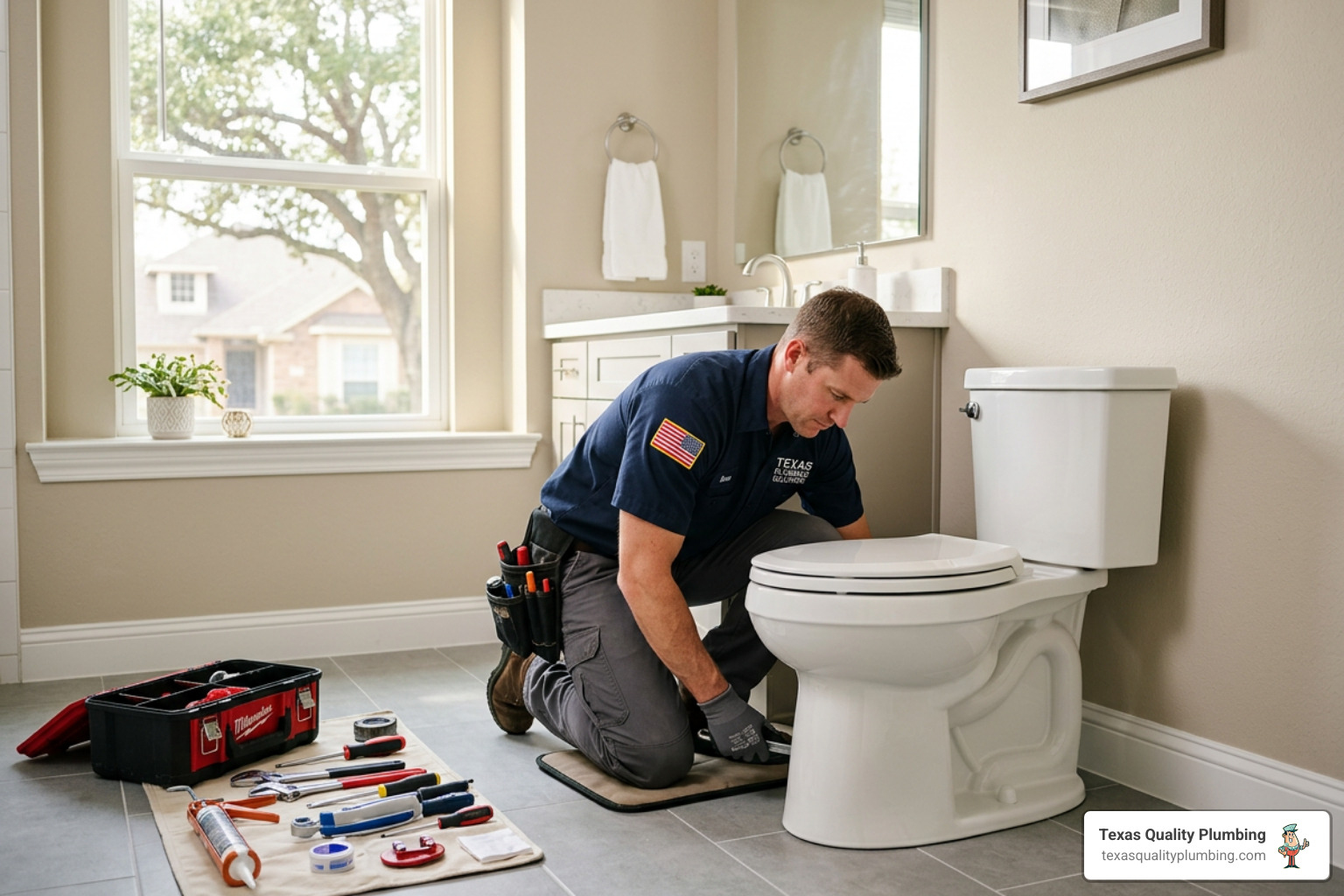 toilet installation in spring valley village tx