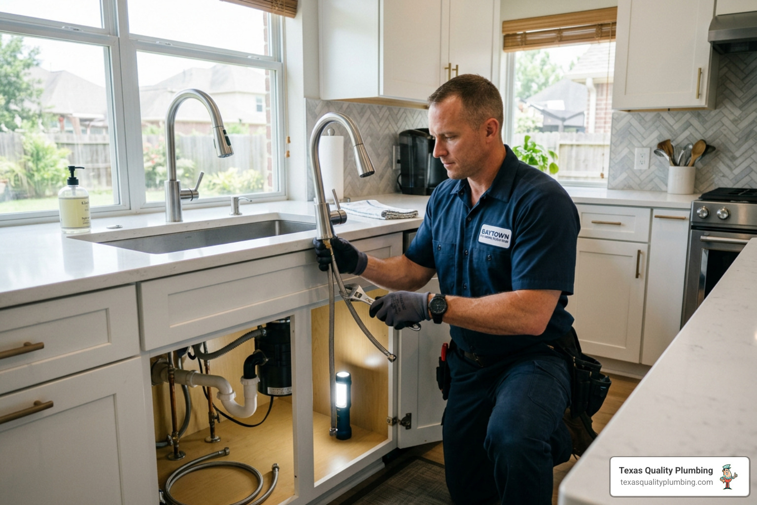 Re-Piping Services 4 kitchen faucet installation in baytown, tx