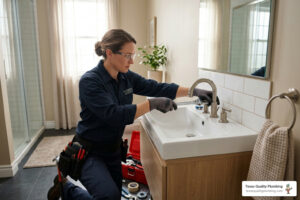 bathroom faucet repair in conroe, tx